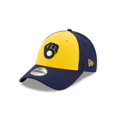 Milwaukee Brewers Gorra | New Era MLB The League Alt 9forty Adjustable Cap Mexico - Azules